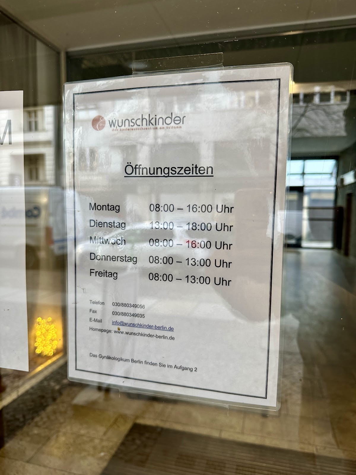 Wunschkinder Berlin - Das Kinderwunschzentrum am Ku´damm — photo 4
